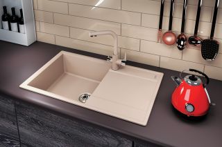 Кухонная мойка Florentina Консул 840 песочный